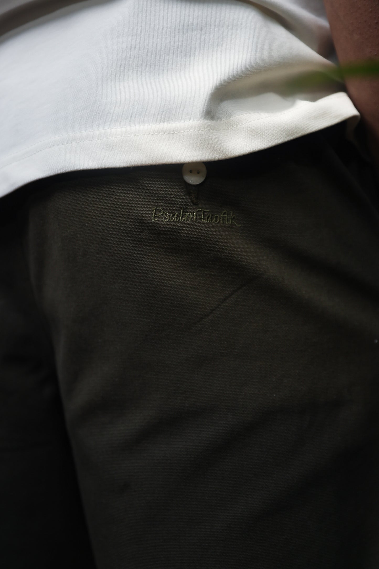 Psalm-Taofik Oxford Shorts – Olive