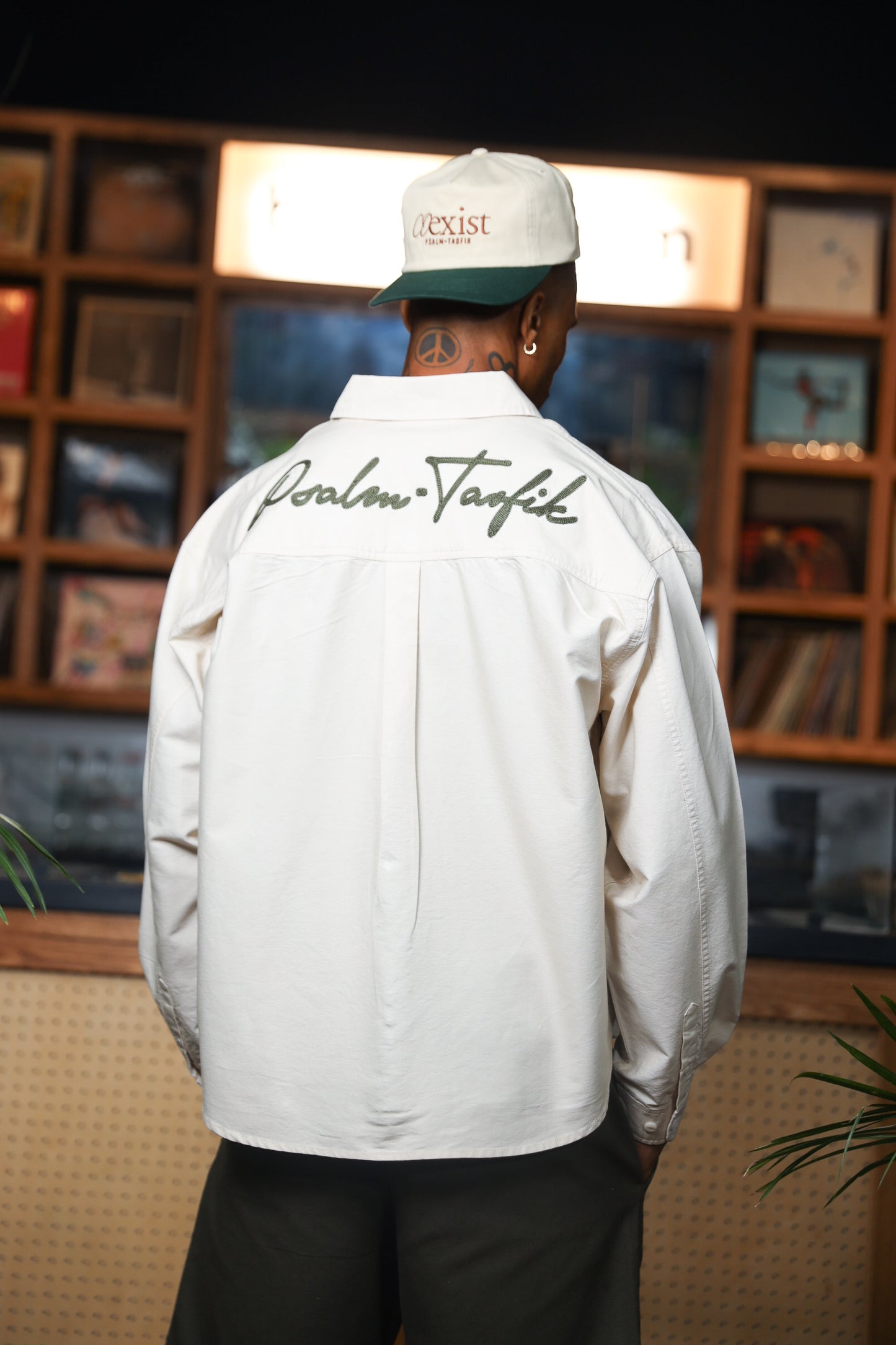 Psalm-Taofik Oxford Shirt – Bone