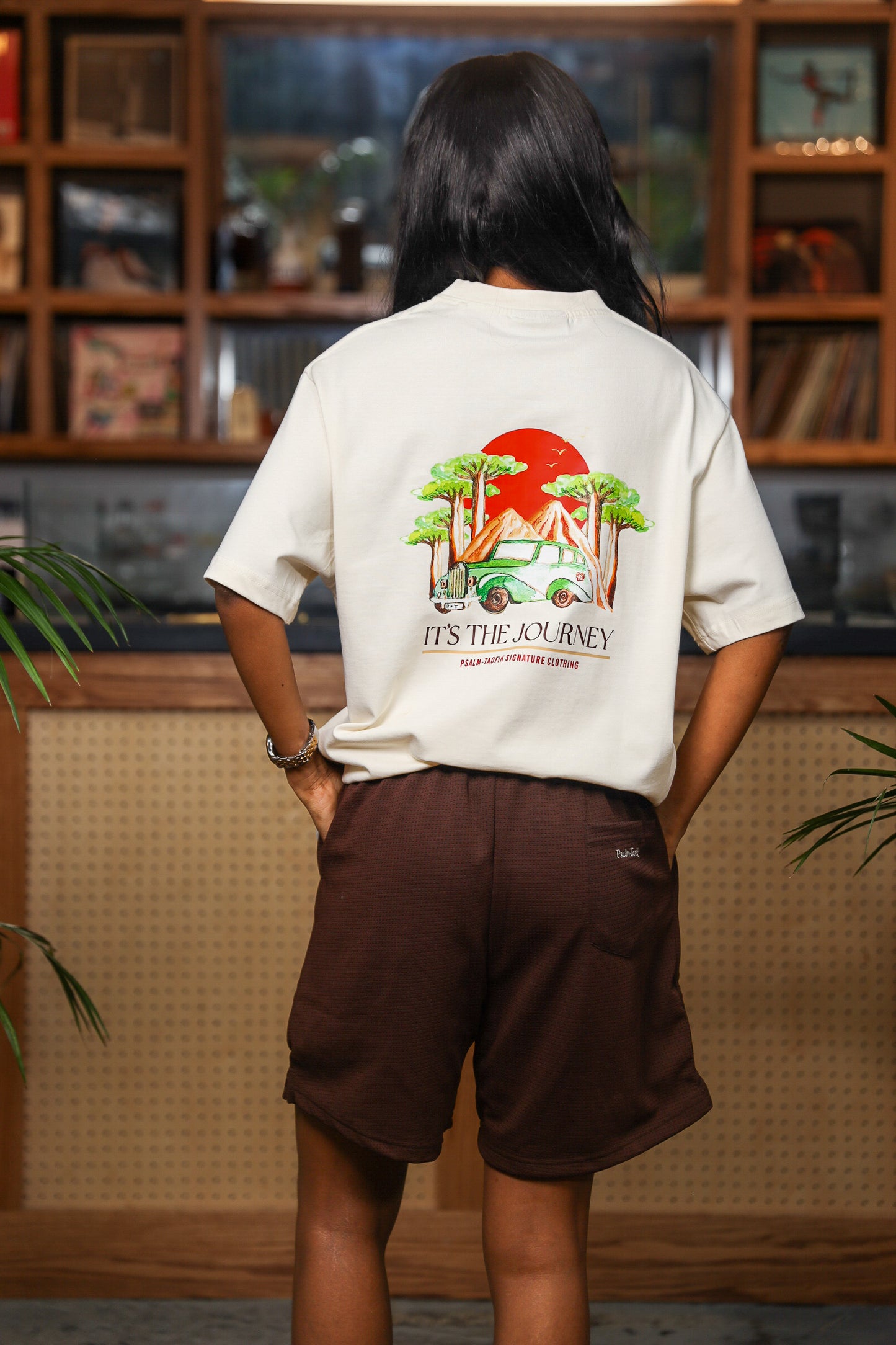 Psalm-Taofik Journey Tee – Natural