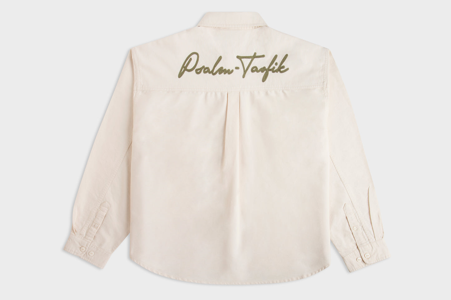 Psalm-Taofik Oxford Shirt – Bone