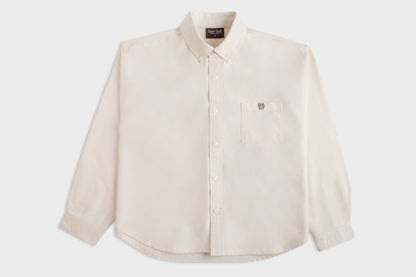 Psalm-Taofik Oxford Shirt – Bone
