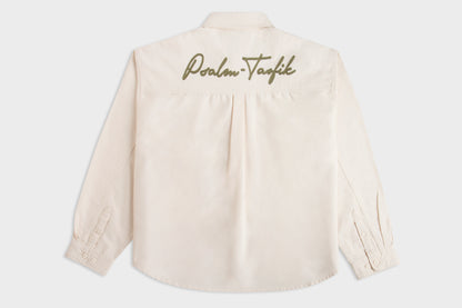 Psalm-Taofik Oxford Shirt – Bone